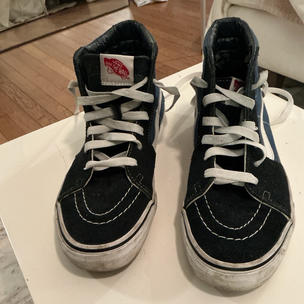 Vans High-Top Sneakers - Black and Blue